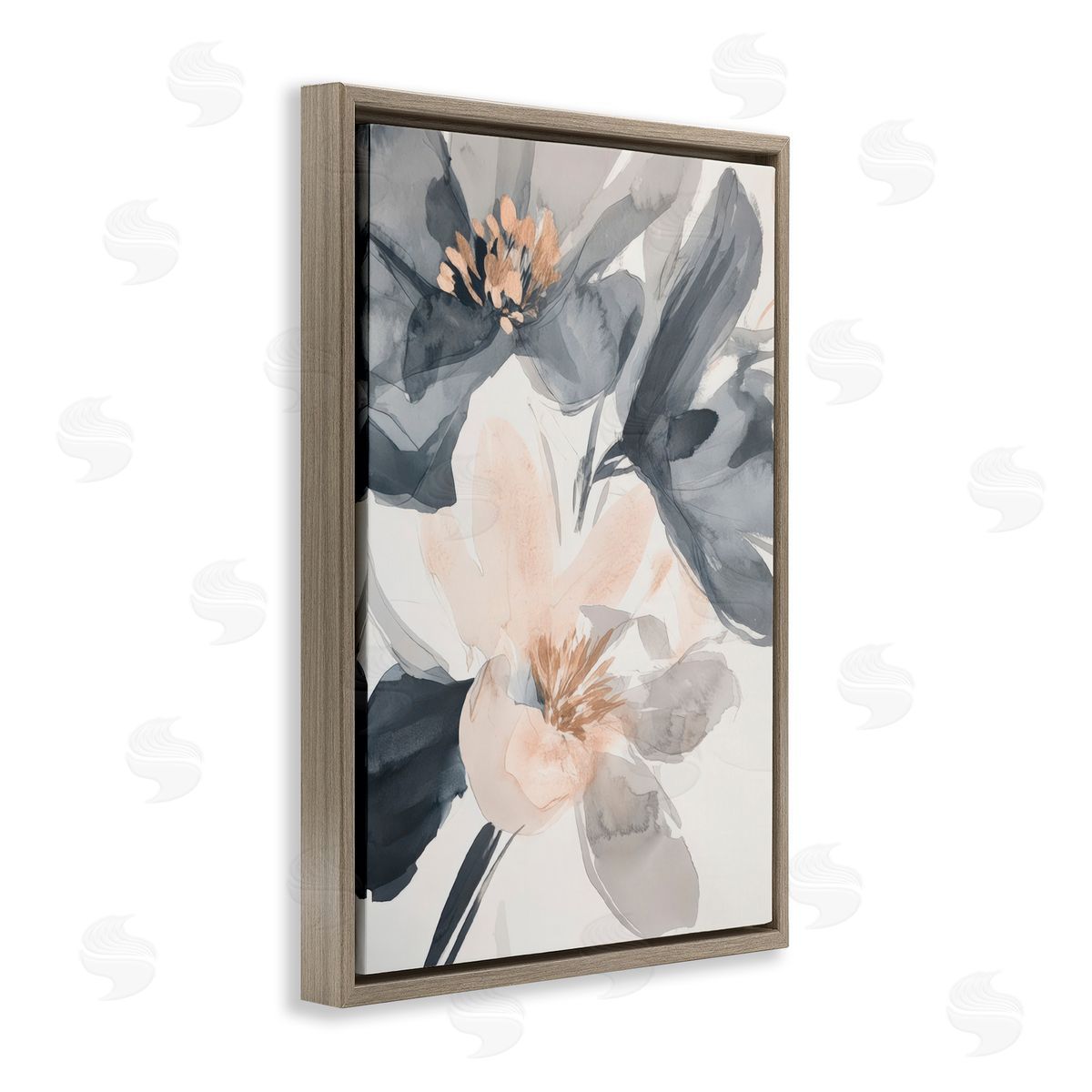 Andrea Haase Abstract Flower Frequencies Canvas Wall Art Print
