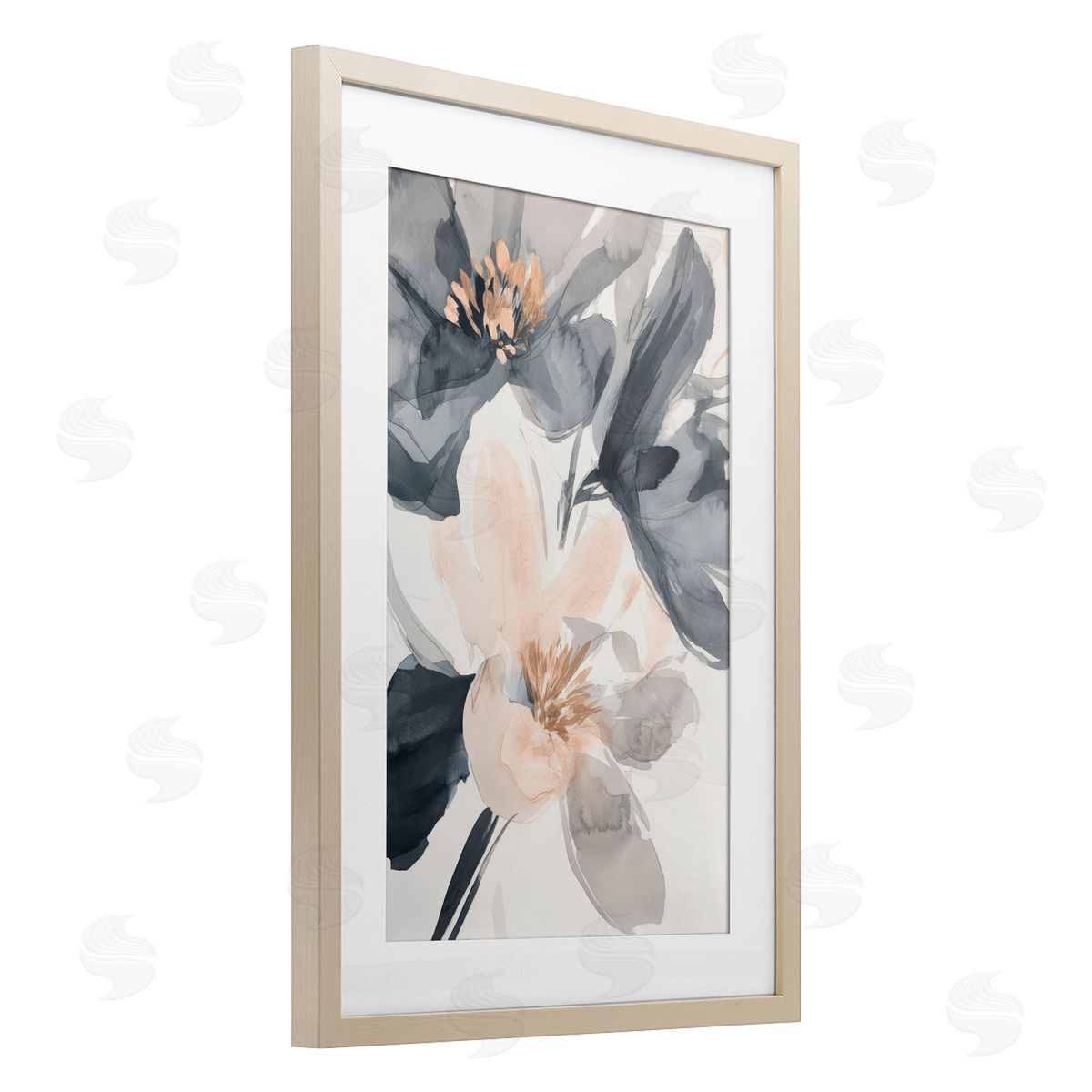 Andrea Haase Abstract Flower Frequencies Canvas Wall Art Print