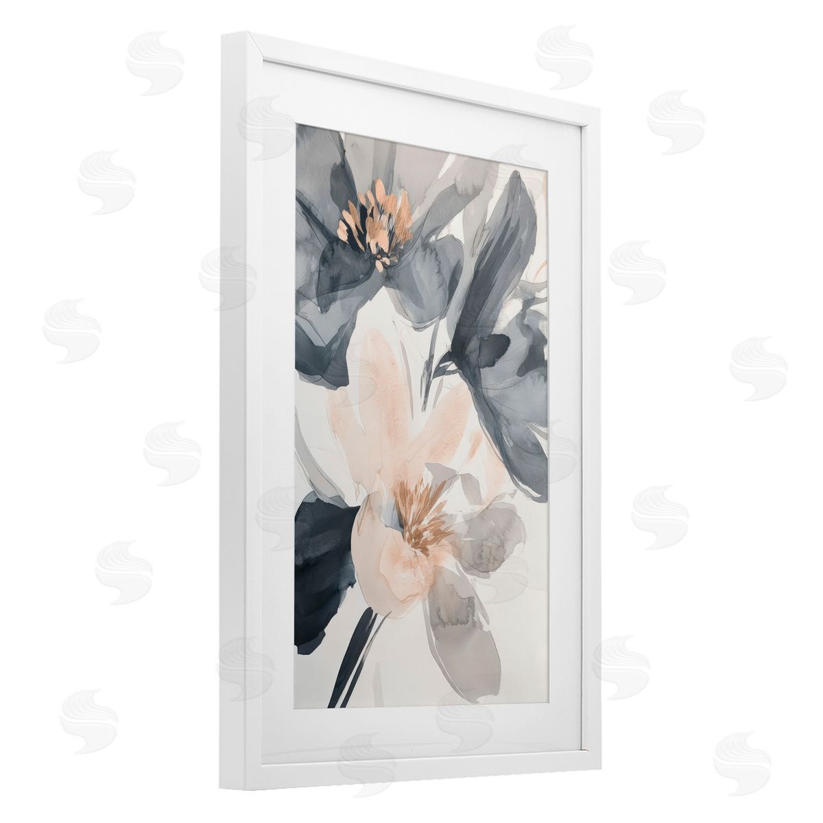 Andrea Haase Abstract Flower Frequencies Canvas Wall Art Print