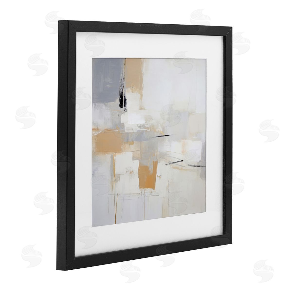Irena Orlov Yellow Abstract Visionaries Canvas Wall Art Print