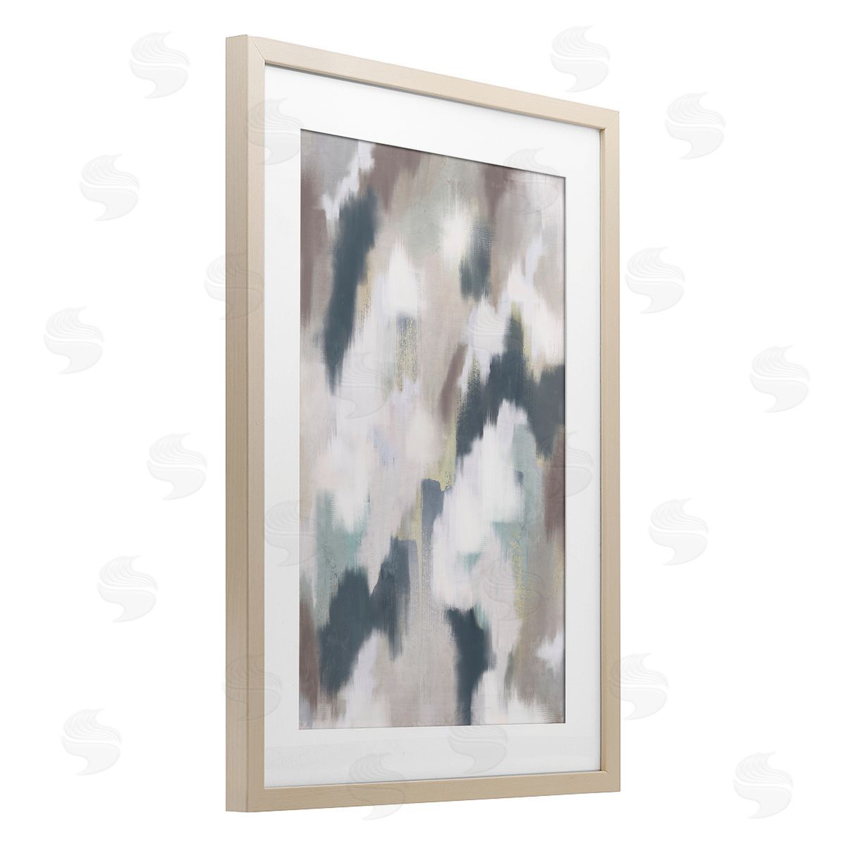 J:L Design Space Of Time Abstract Canvas Wall Art Print