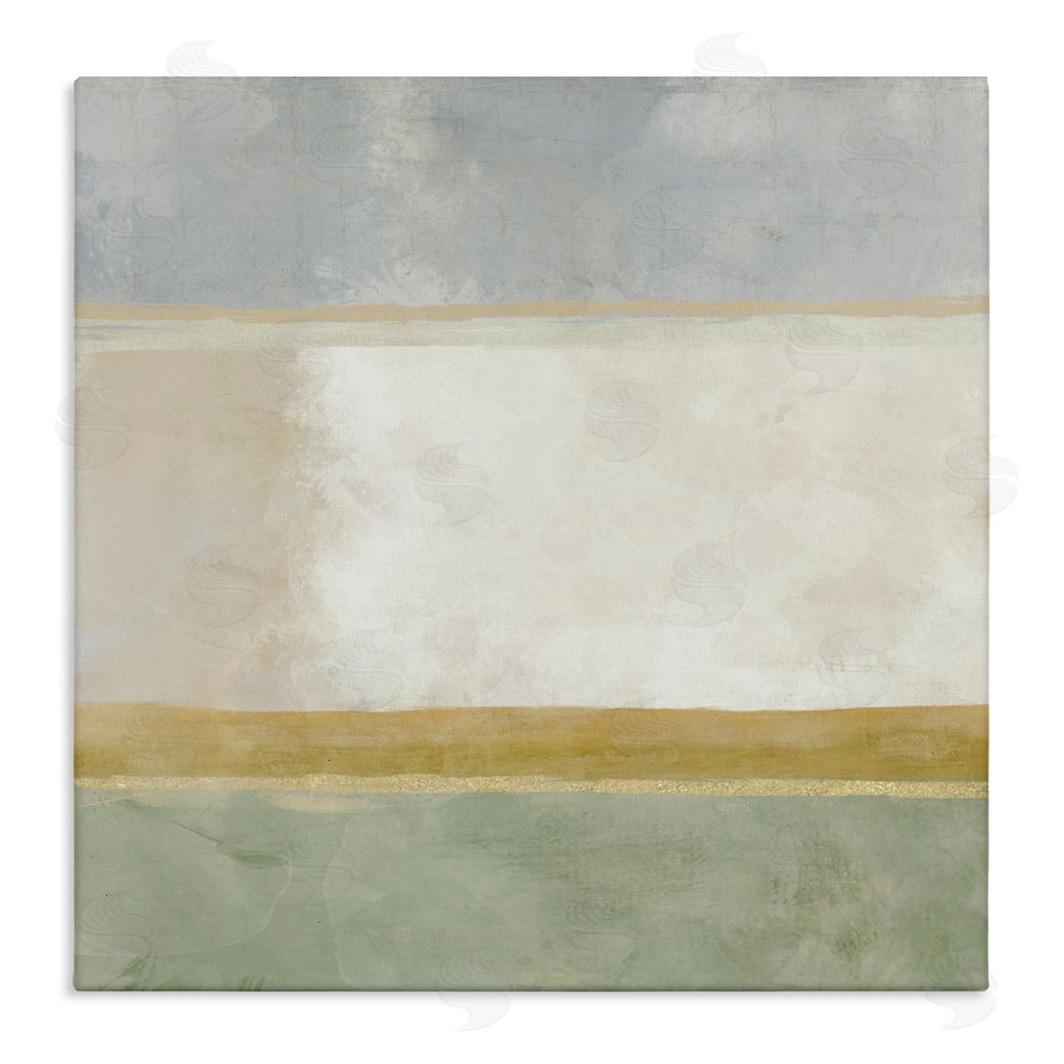 J:L Design Earthy Balanced Box Shapes Canvas Wall Art Print
