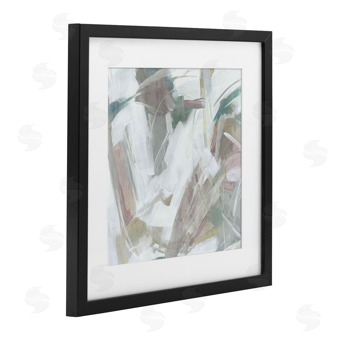Hannah Dawson Abstract Muted Harmony Canvas Wall Art Print