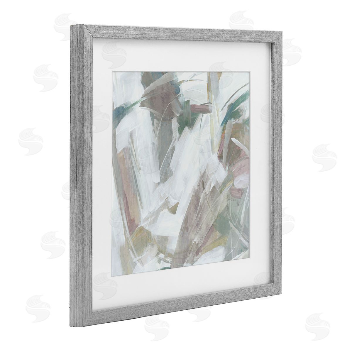 Hannah Dawson Abstract Muted Harmony Canvas Wall Art Print