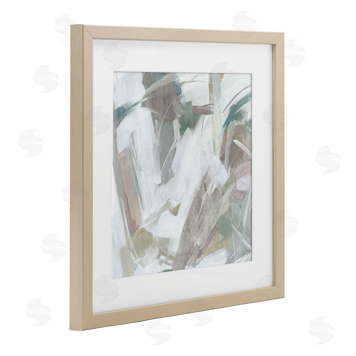 Hannah Dawson Abstract Muted Harmony Canvas Wall Art Print