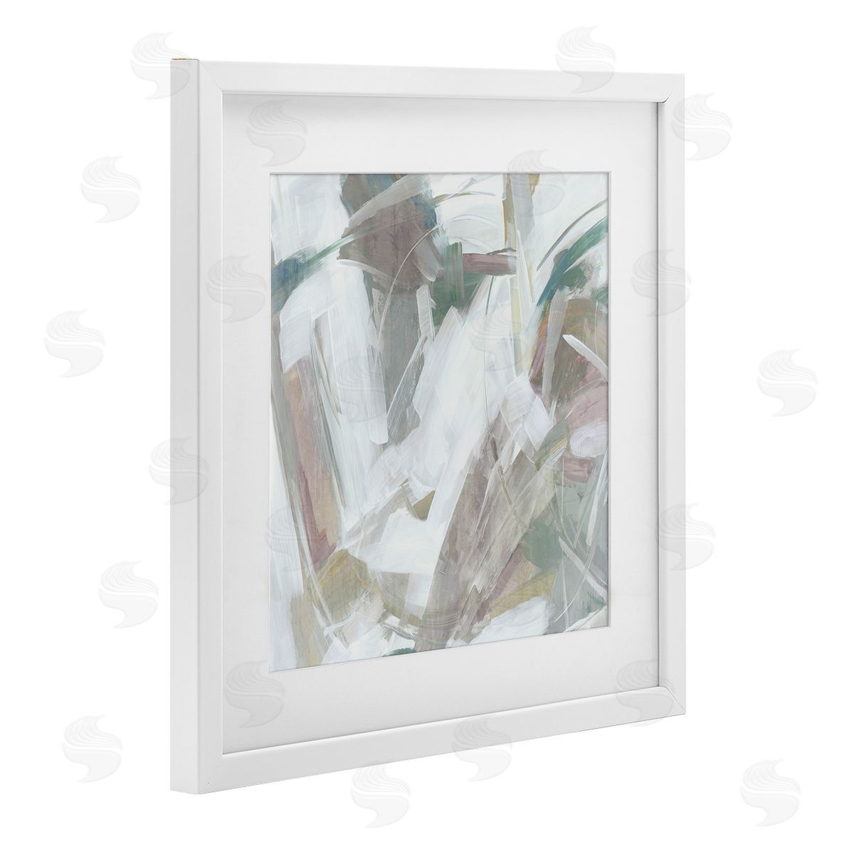 Hannah Dawson Abstract Muted Harmony Canvas Wall Art Print