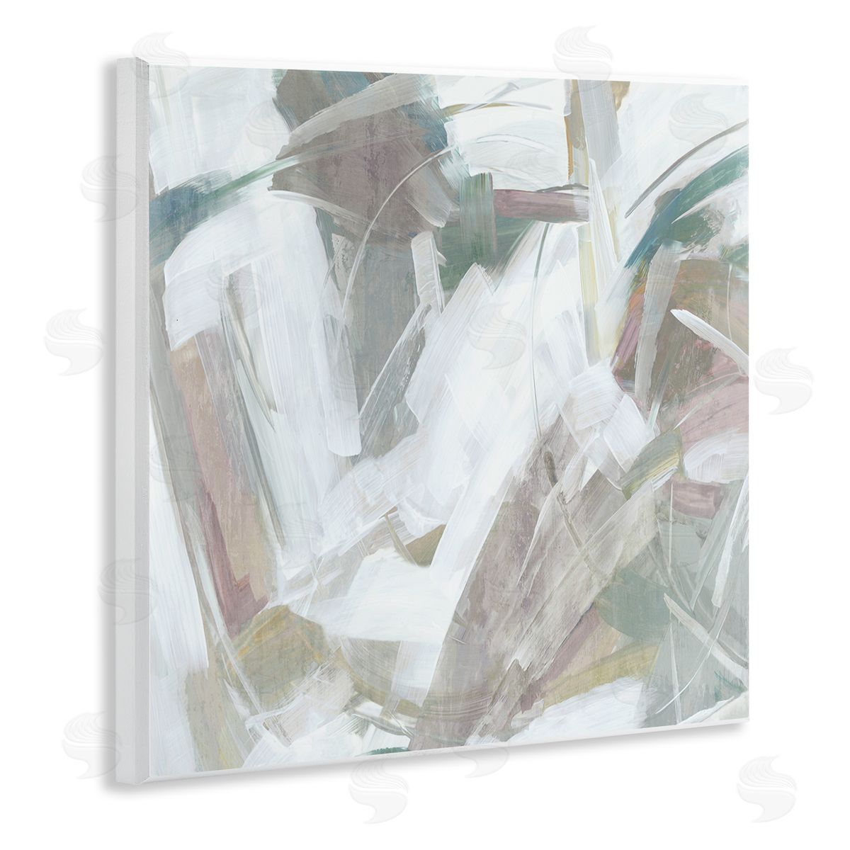 Hannah Dawson Abstract Muted Harmony Canvas Wall Art Print
