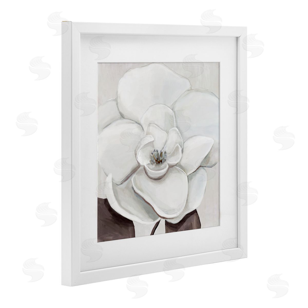 Hannah Dawson Elegant Magnolia Bloom Canvas Wall Art Print