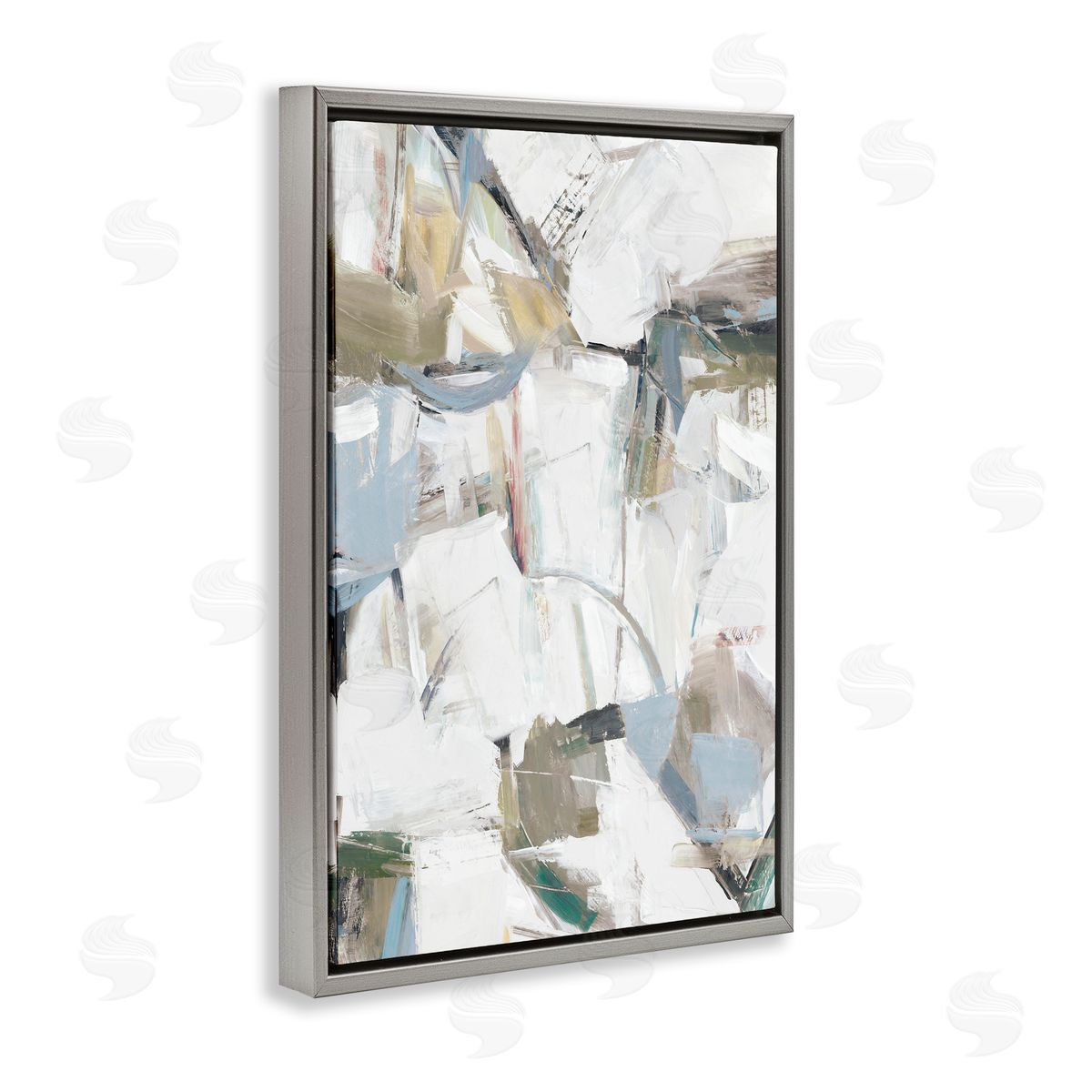 Hannah Dawson Colorful Resonance Abstract Canvas Wall Art Print