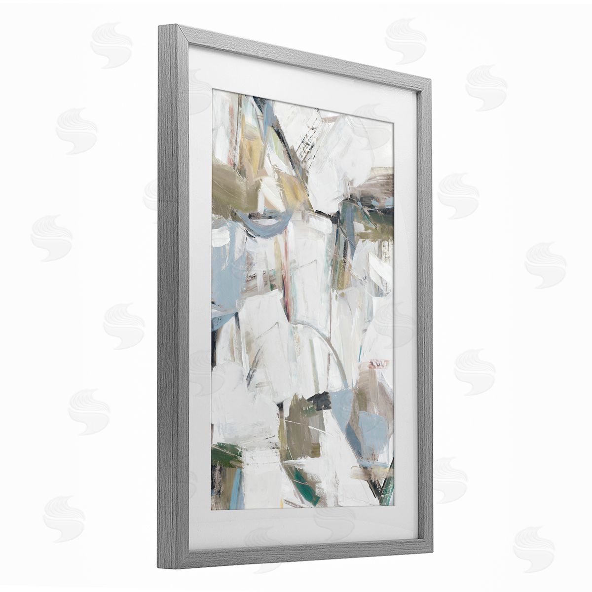 Hannah Dawson Colorful Resonance Abstract Canvas Wall Art Print