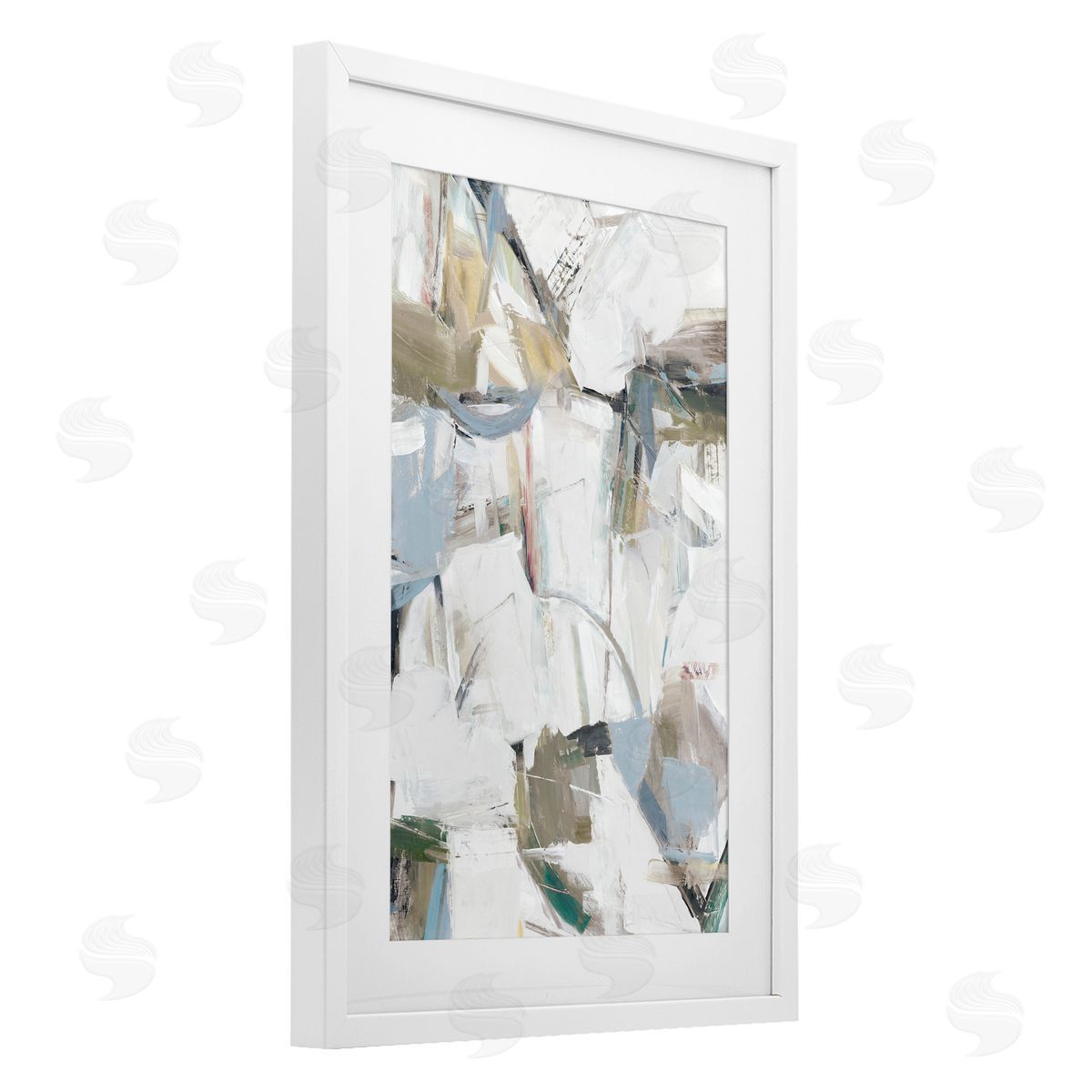 Hannah Dawson Colorful Resonance Abstract Canvas Wall Art Print