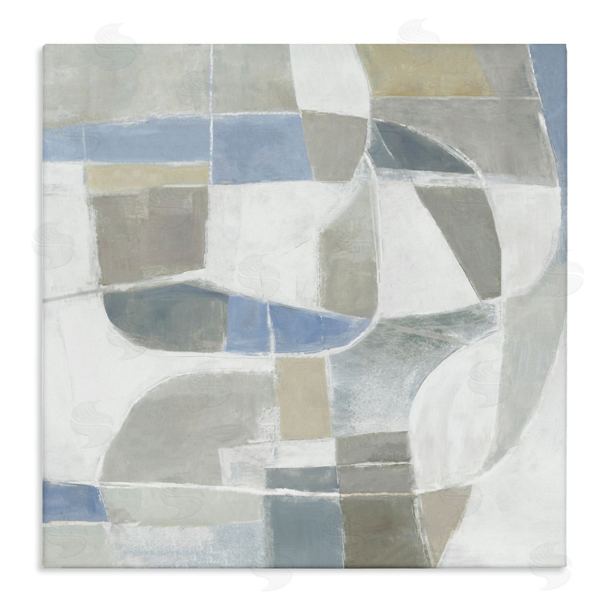 Hannah Dawson Subtle Flow Geometrics Canvas Wall Art Print