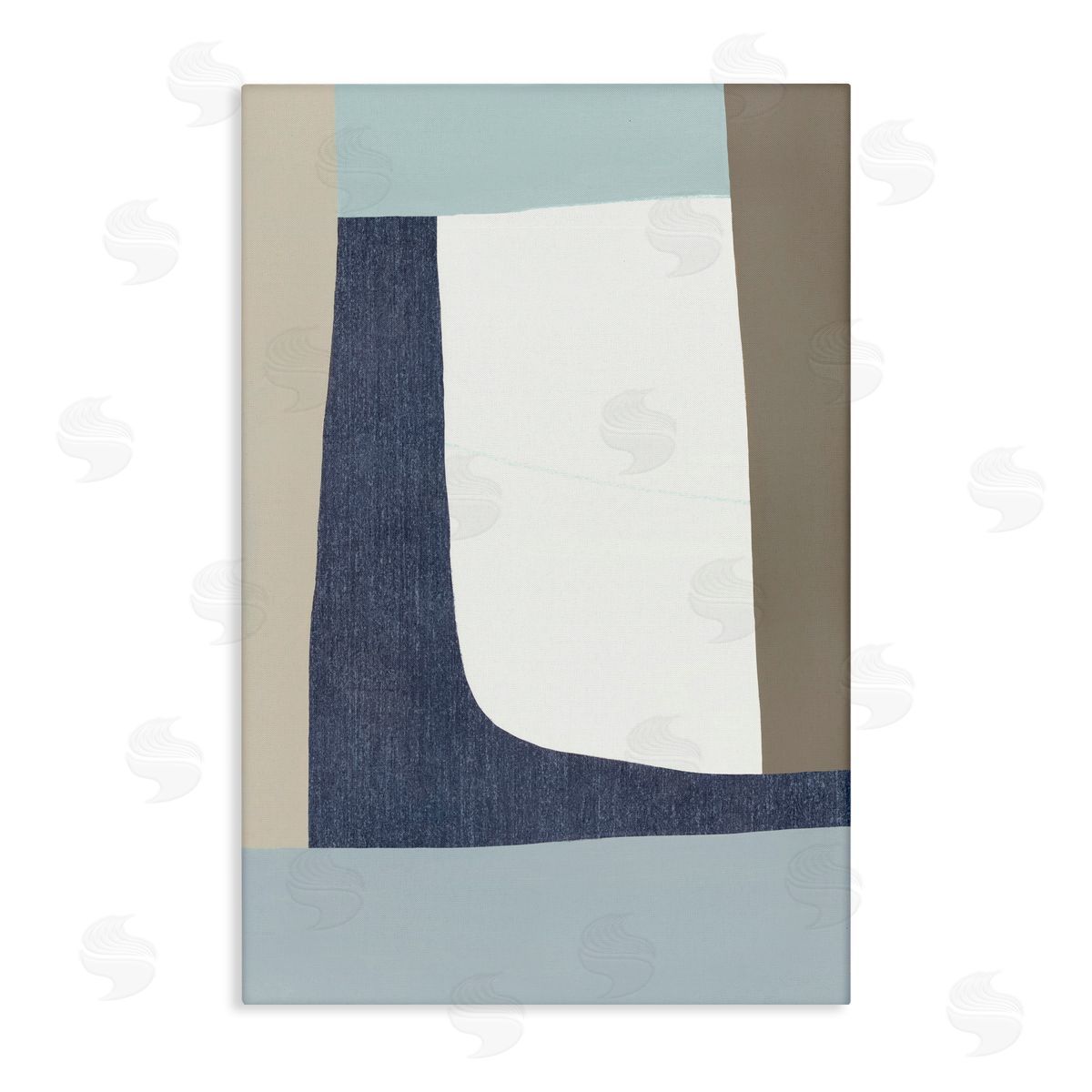 Hannah Dawson Earthy Natural Flow Canvas Wall Art Print