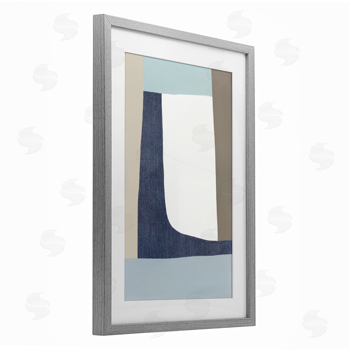 Hannah Dawson Earthy Natural Flow Canvas Wall Art Print
