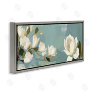 Elara Yasna | Aquamarine Magnolia Blossoms