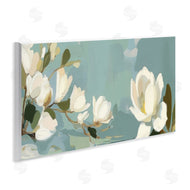 Elara Yasna | Aquamarine Magnolia Blossoms