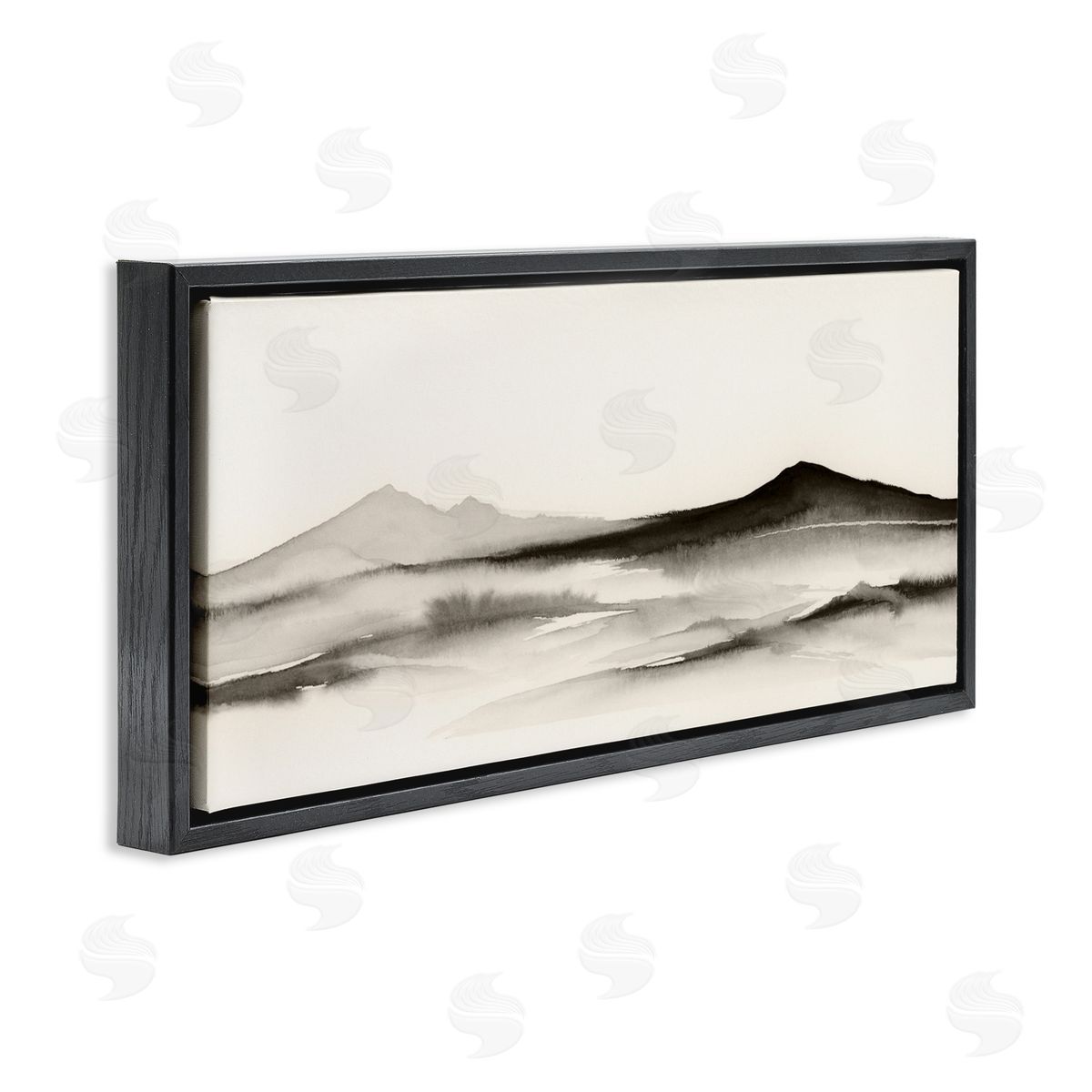 1x Minimal Shadow of Summit Canvas Wall Art Print