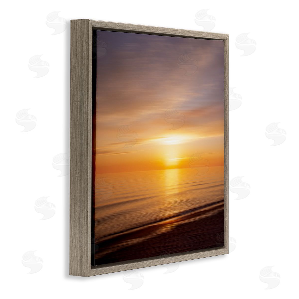 Peter Dulis Sunrise Walk Seascape Canvas Wall Art Print
