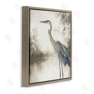 Mona Grace | Graceful Heron on Water