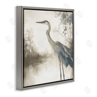 Mona Grace | Graceful Heron on Water