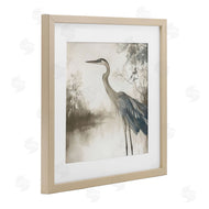 Mona Grace | Graceful Heron on Water