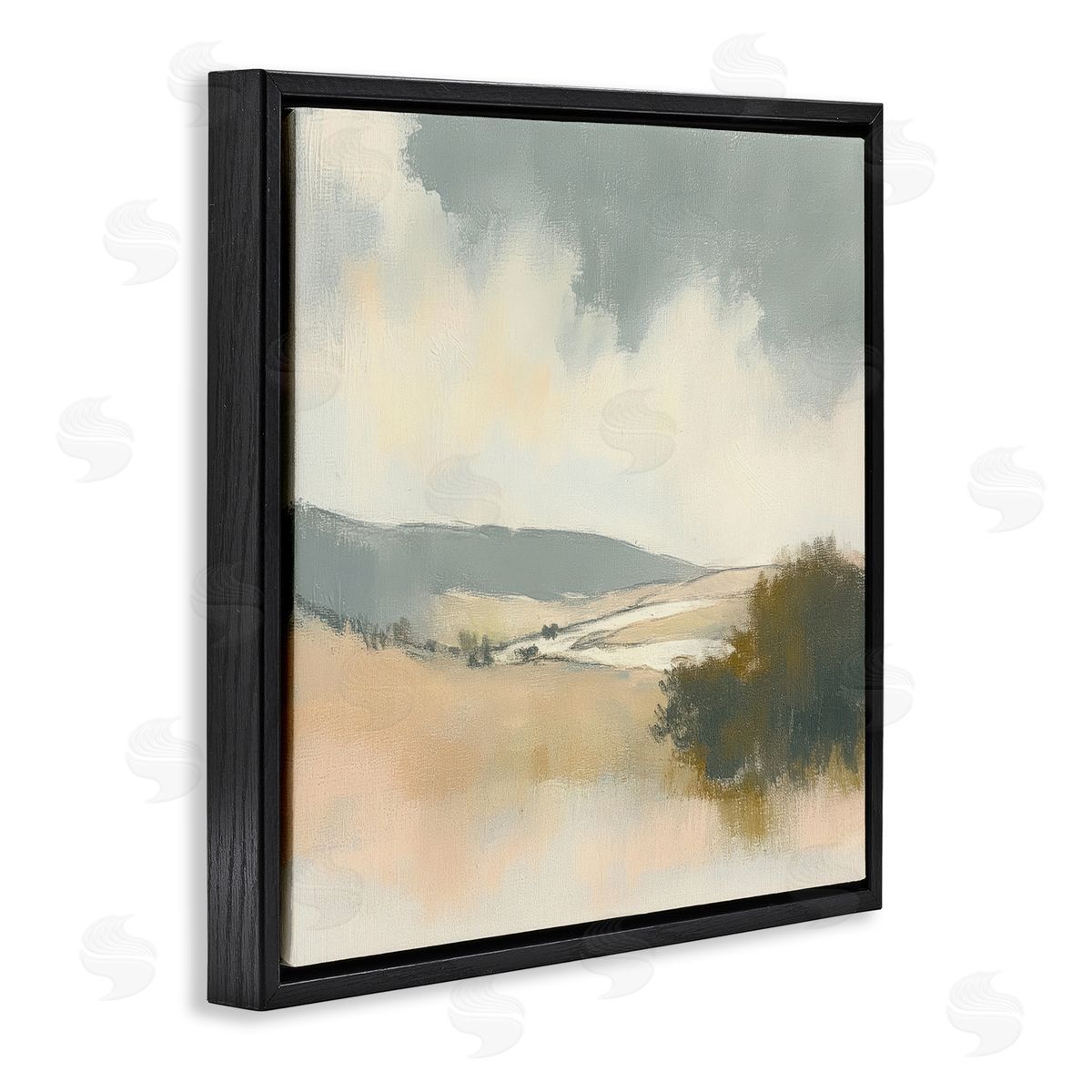 Mona Grace Land Of Strokes Scenery Canvas Wall Art Print