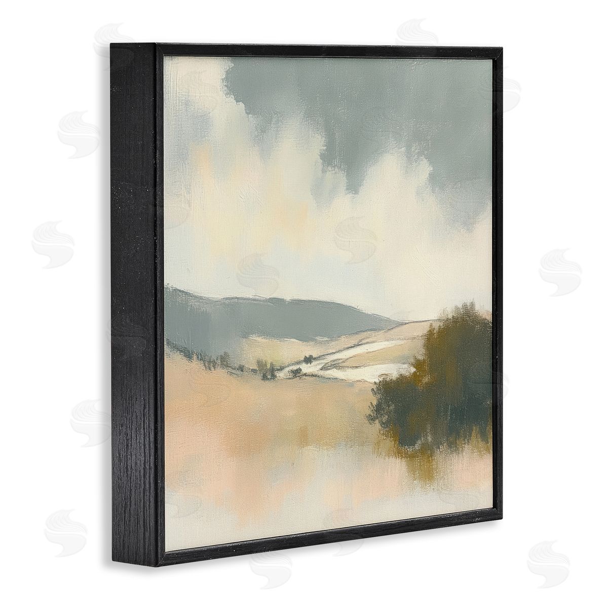 Mona Grace Land Of Strokes Scenery Canvas Wall Art Print
