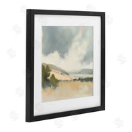 Mona Grace | Brushed Landscape with Clouds