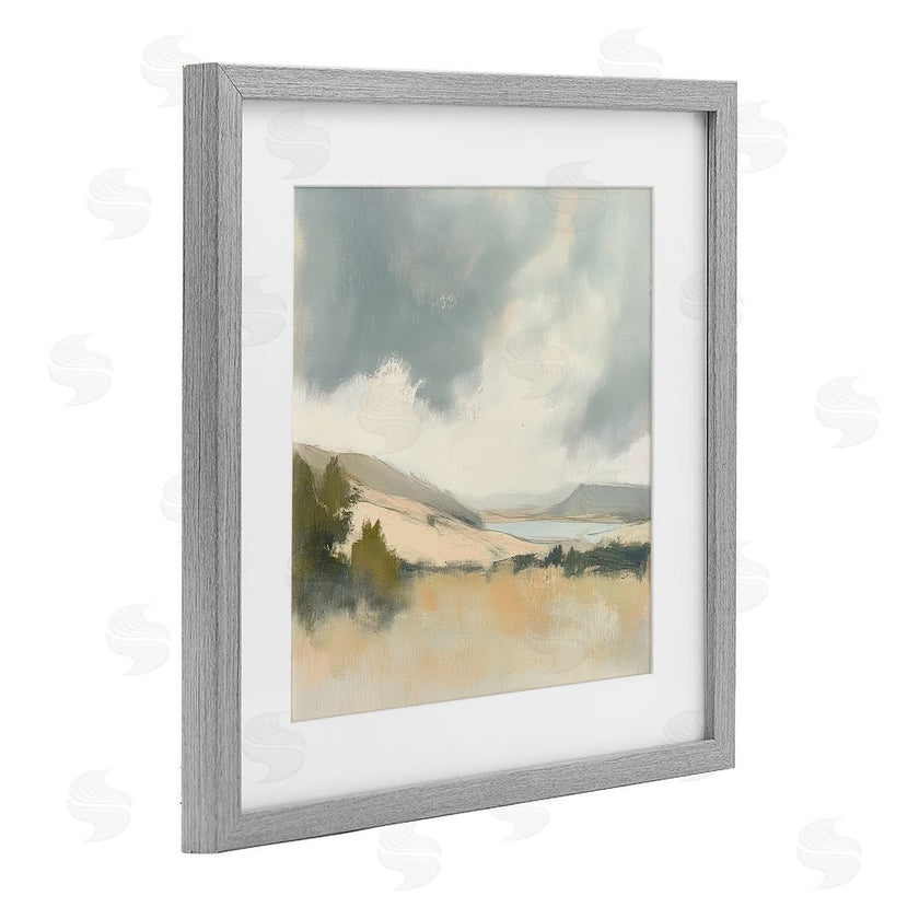 Mona Grace | Brushed Landscape with Clouds