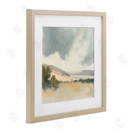 Mona Grace | Brushed Landscape with Clouds