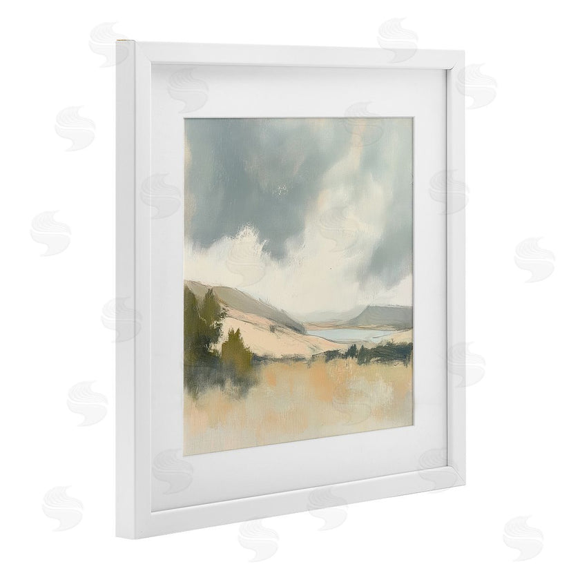 Mona Grace | Brushed Landscape with Clouds