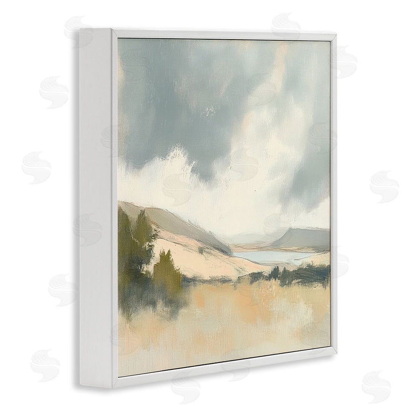 Mona Grace | Brushed Landscape with Clouds