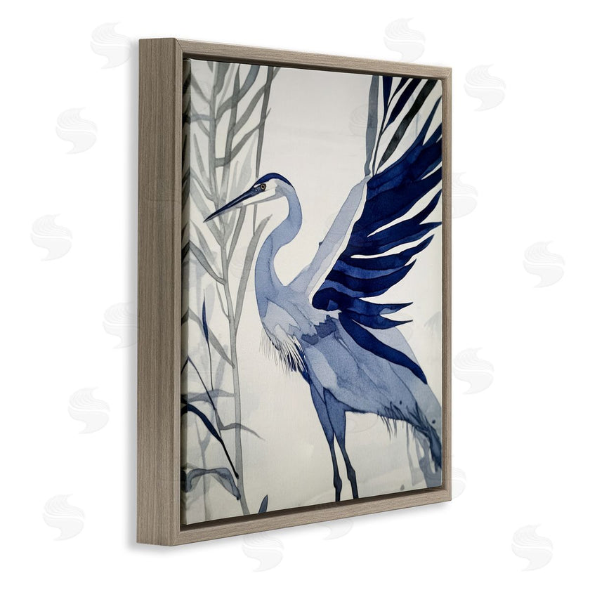 Mona Grace | Whimsical Blue Heron