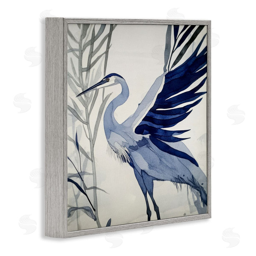 Mona Grace | Whimsical Blue Heron