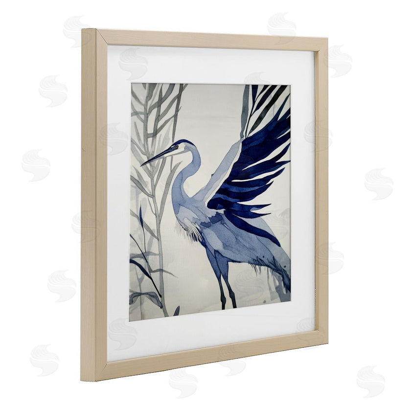 Mona Grace | Whimsical Blue Heron