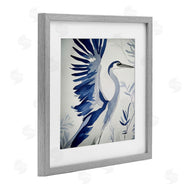 Mona Grace | Blue Heron in Cool Tones