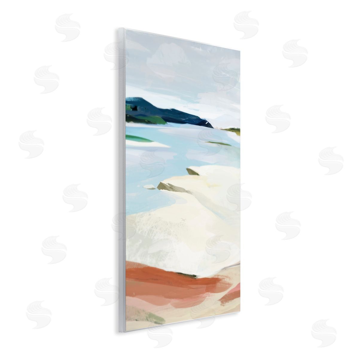 Ken Roko Afternoon Winter Scene Canvas Wall Art Print