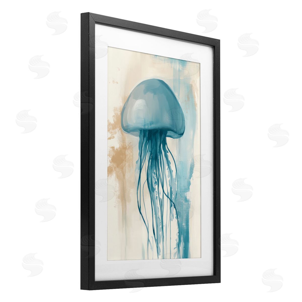 Irena Orlov Ocean Dreams Jellyfish Canvas Wall Art Print