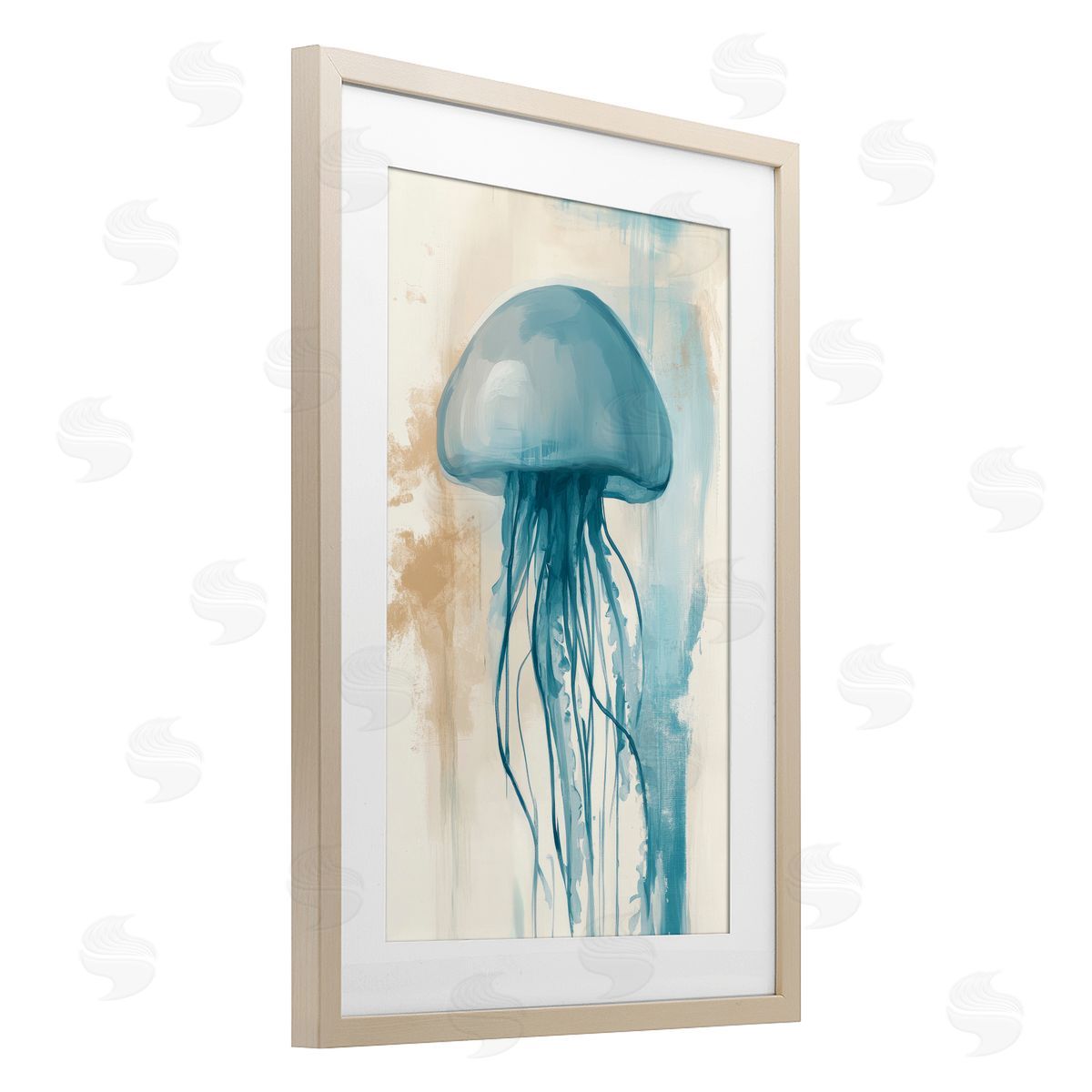 Irena Orlov Ocean Dreams Jellyfish Canvas Wall Art Print