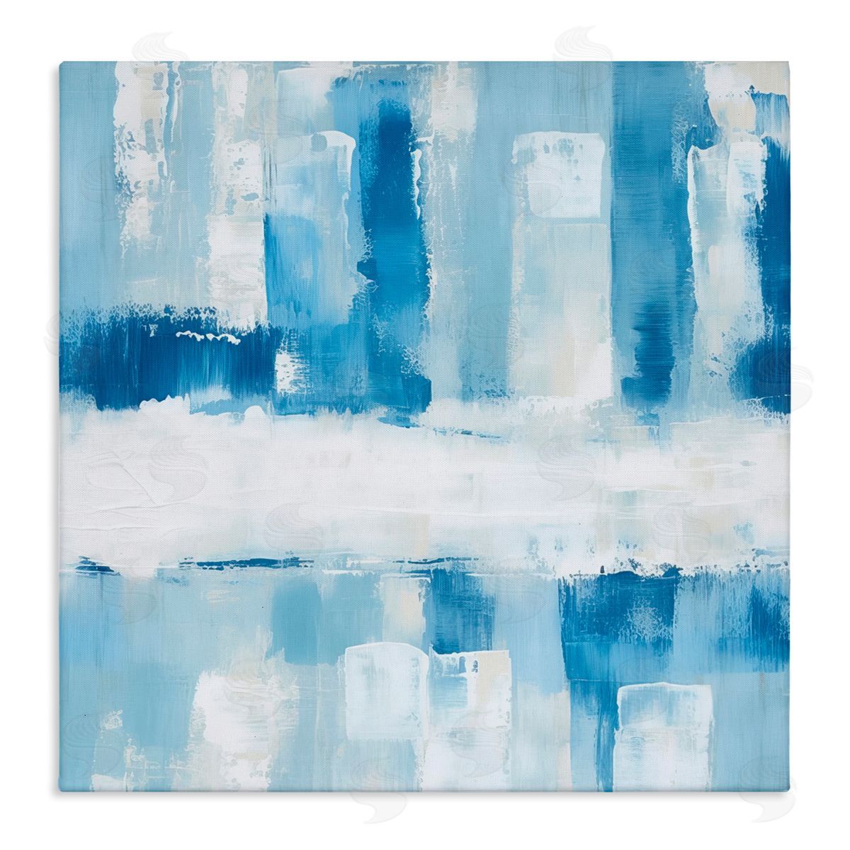 Irena Orlov Blue Abstract Visionaries Canvas Wall Art Print