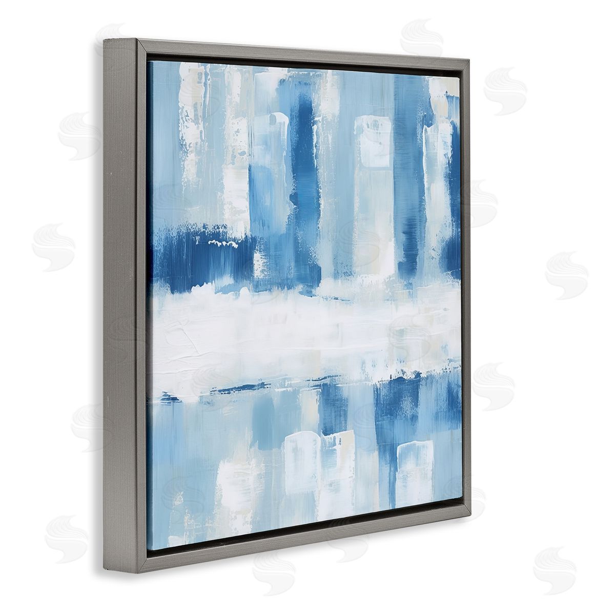 Irena Orlov Blue Abstract Visionaries Canvas Wall Art Print