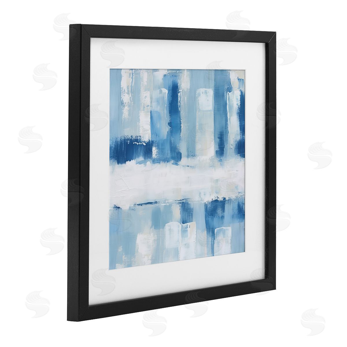 Irena Orlov Blue Abstract Visionaries Canvas Wall Art Print