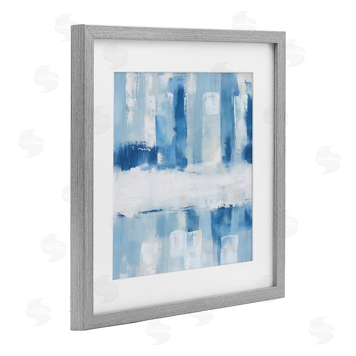 Irena Orlov Blue Abstract Visionaries Canvas Wall Art Print