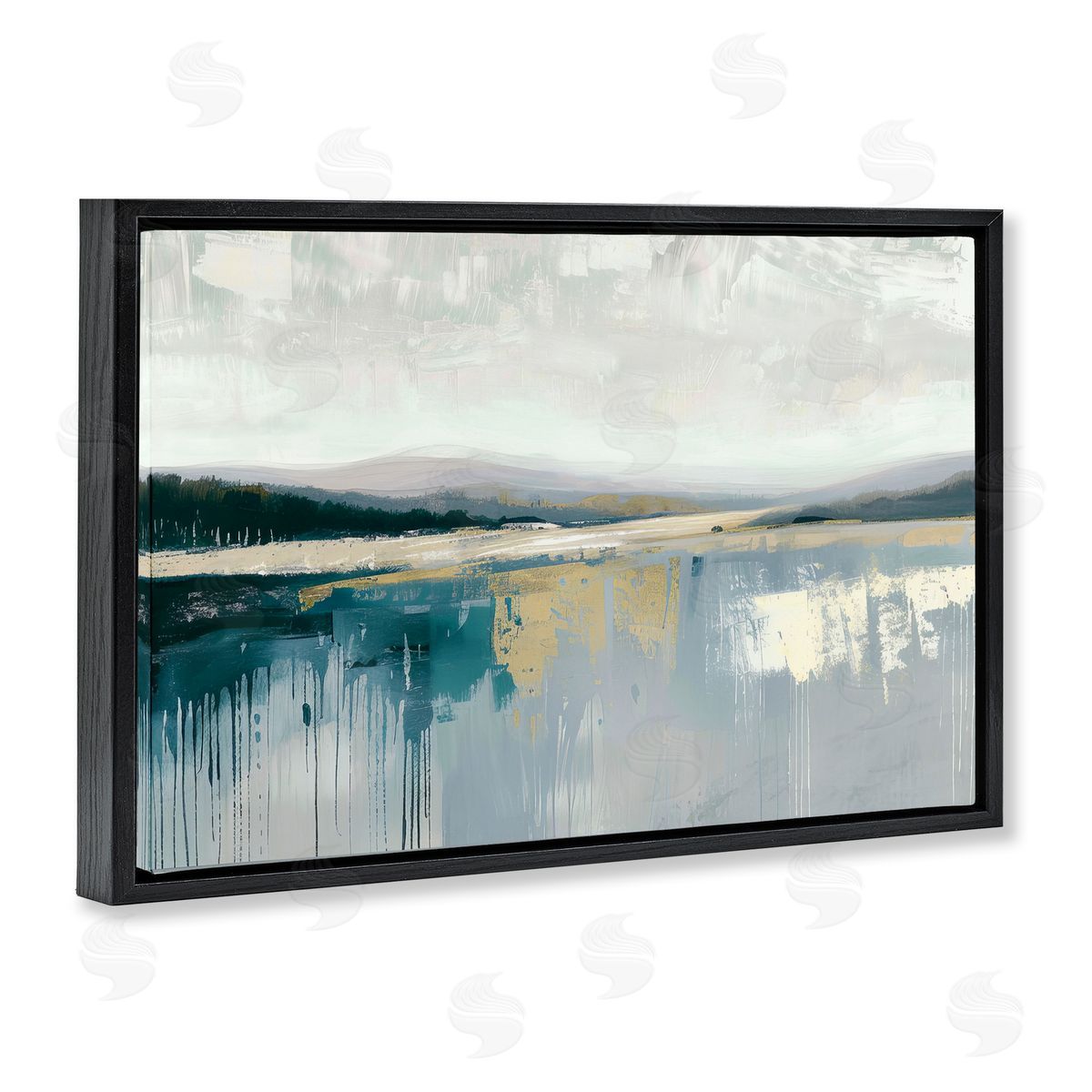 Irena Orlov Abstract Emerald Canopy Canvas Wall Art Print