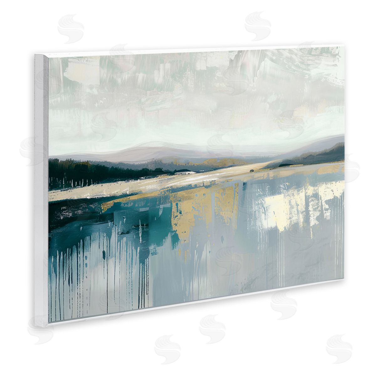 Irena Orlov Abstract Emerald Canopy Canvas Wall Art Print