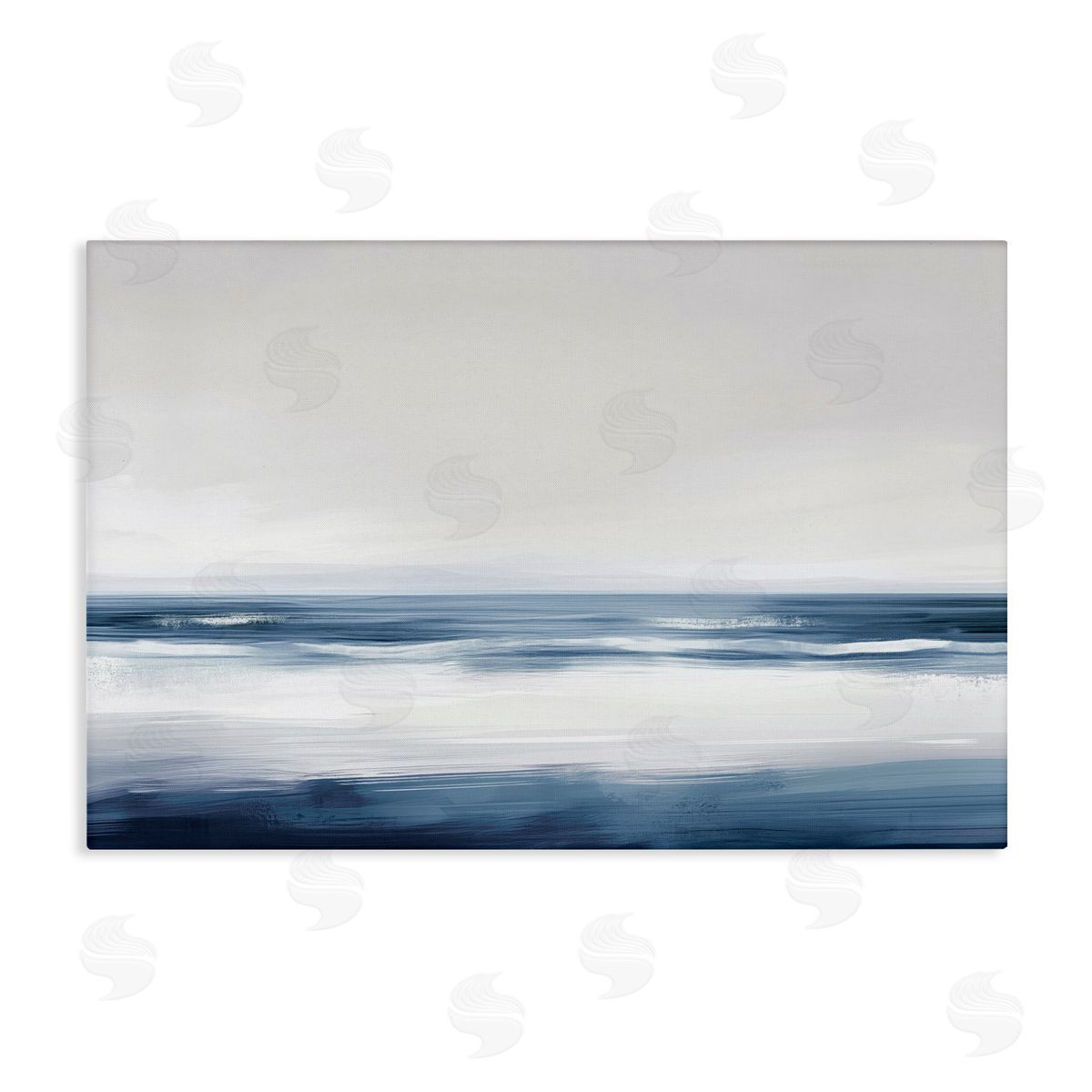 Amanda Tsoukanelis Surfriders Beach Seascape Canvas Wall Art Print