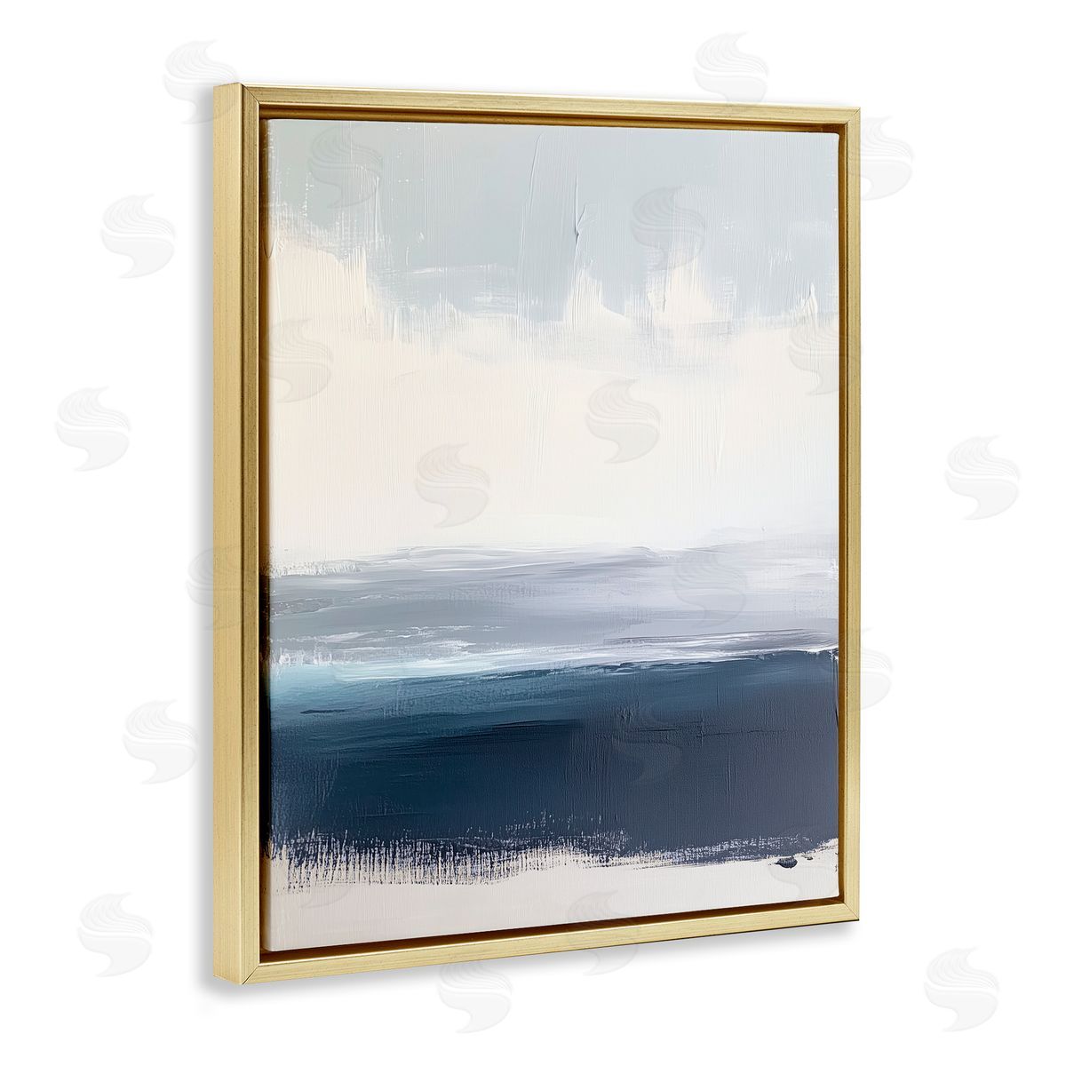Amanda Tsoukanelis Lunetta Abstract Seascape Canvas Wall Art Print