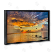 David Stahl | Sunset and Ocean Clouds