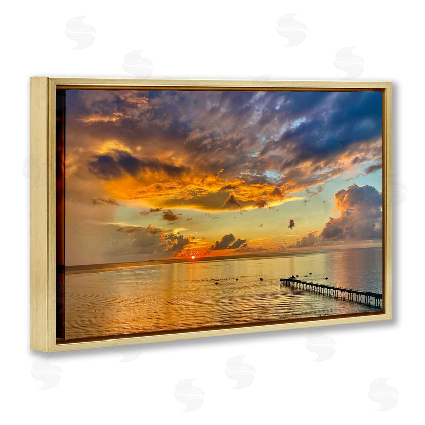 David Stahl | Sunset and Ocean Clouds