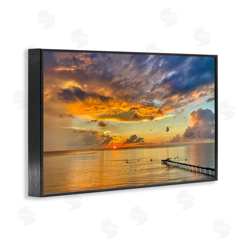 David Stahl | Sunset and Ocean Clouds